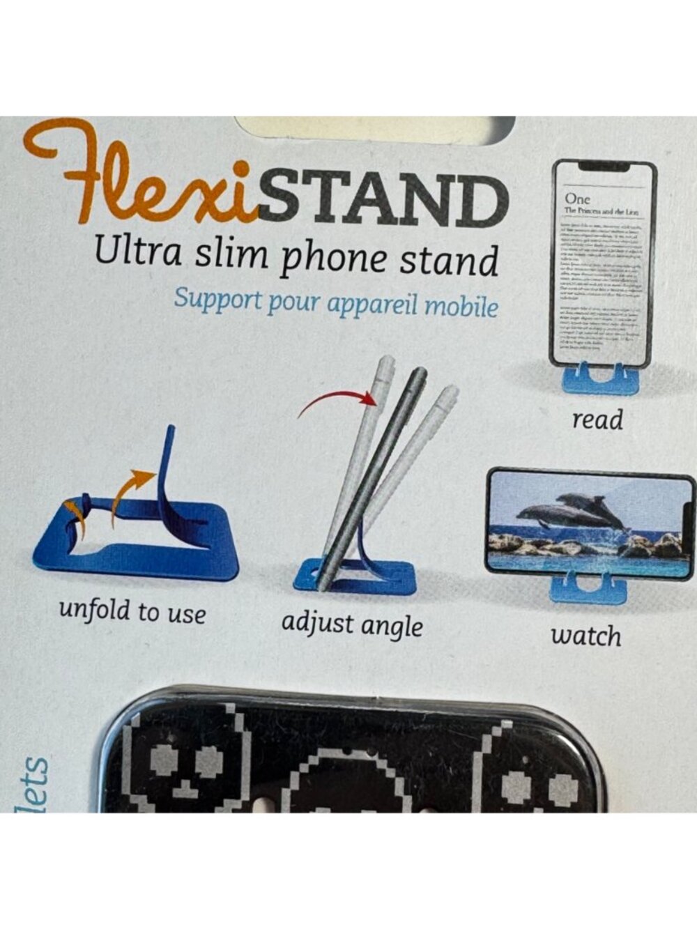 Flexistand Skull Slim Phone Stand Universal Portable Phone Holder Hands-free New - Picture 8 of 8